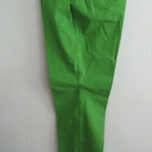 Women Talbots chino pants Lime Green
